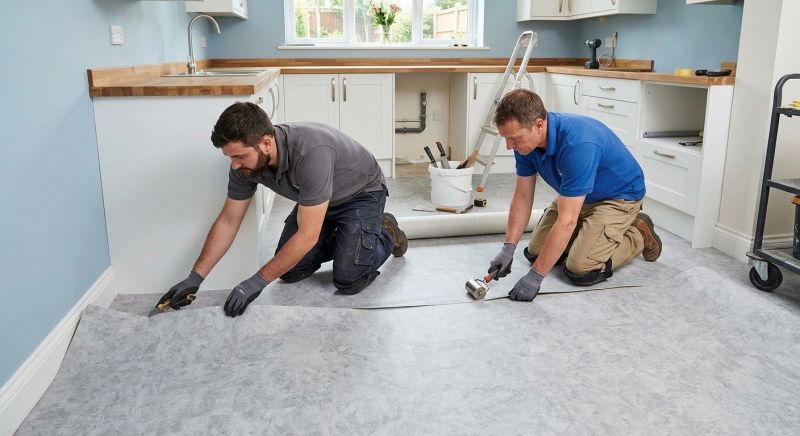Sheet Linoleum Installation in Mineral Wells, TX