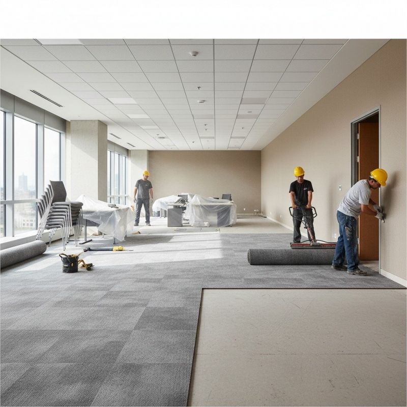 Our team working on Flooring Service projects in Weatherford, TX