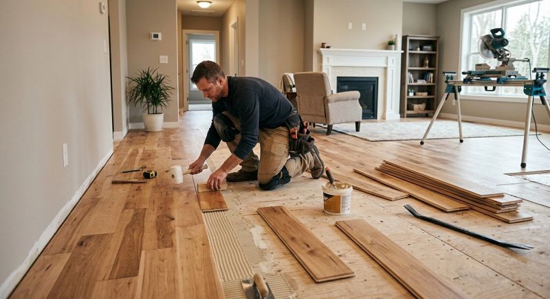 Engineered Wood Installation in Weatherford, TX