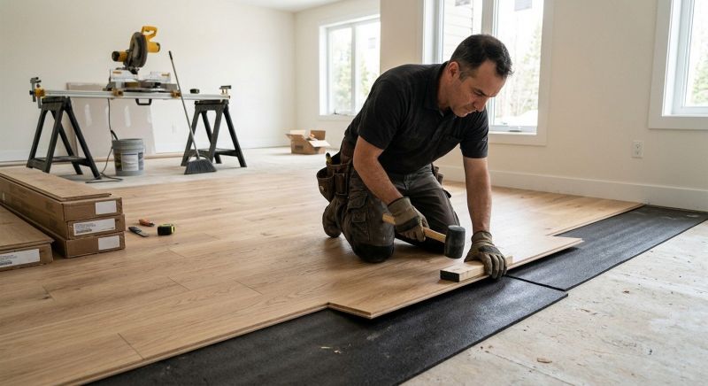 Engineered Wood Installation in Weatherford, TX