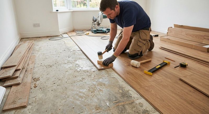 Laminate Floor Installation in Paradise, TX