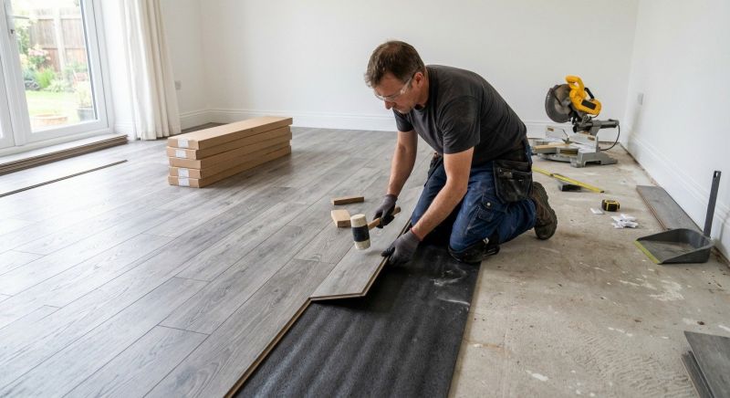 Laminate Floor Replacement in Aledo, TX
