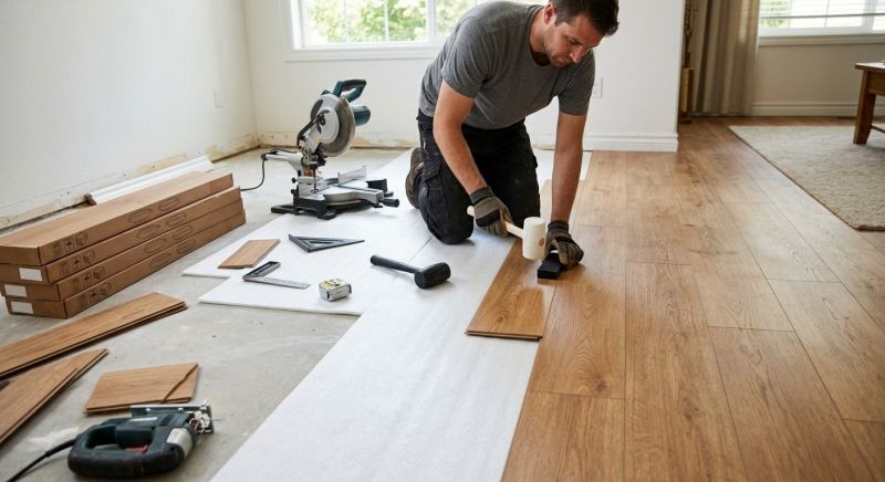 Laminate Floor Replacement in Paradise, TX