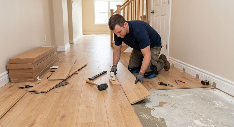 Laminate Flooring Replacement in Weatherford, TX