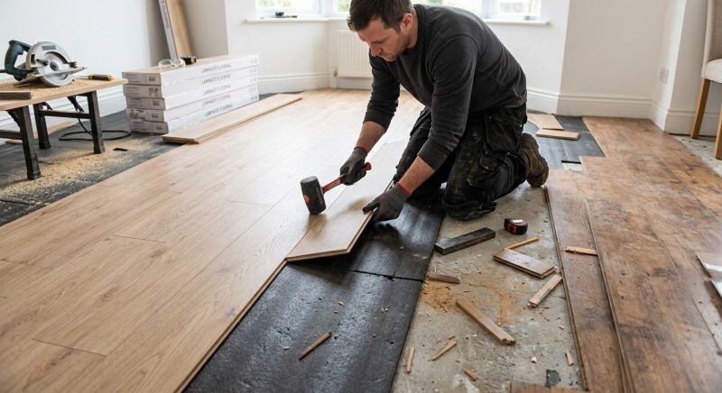 Laminate Flooring Replacement in Weatherford, TX