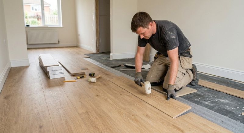 Linoleum Floor Installation in Azle, TX