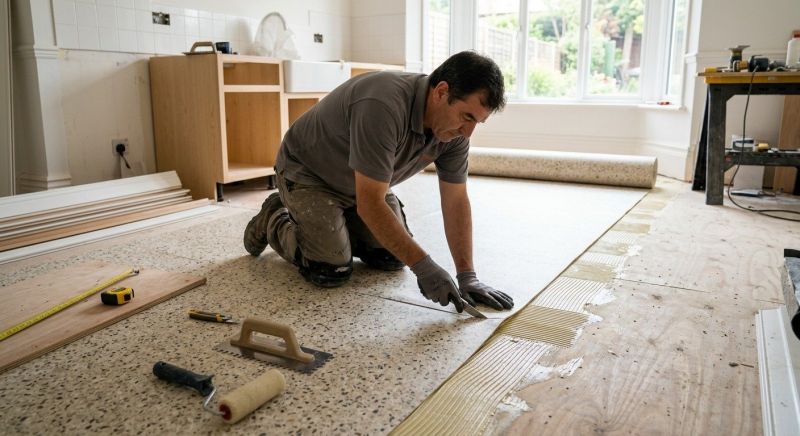 Linoleum Floor Installation in Weatherford, TX