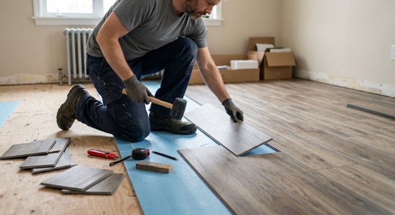 Linoleum Flooring Replacement in Weatherford, TX