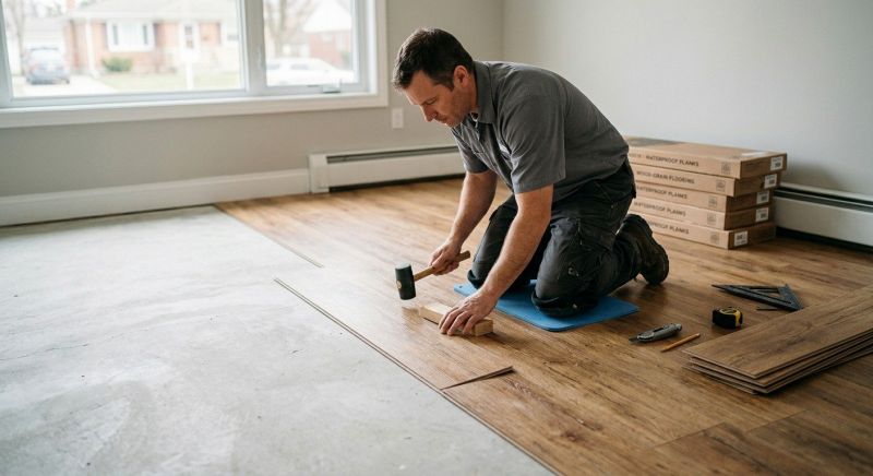 Linoleum Flooring Replacement in Weatherford, TX