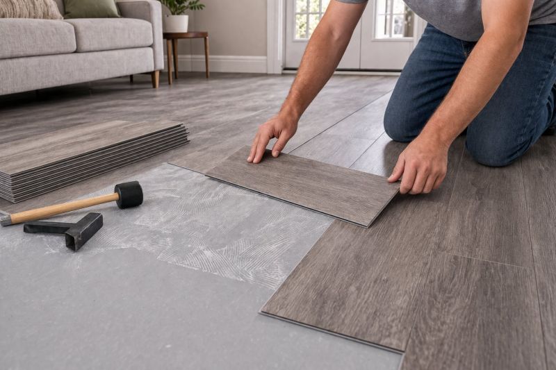 Luxury Vinyl Tile Installation in Weatherford, TX