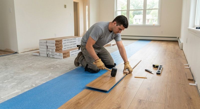 Lvp Flooring Installation in Weatherford, TX