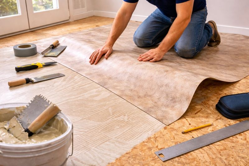 Sheet Flooring Installation in Palo Pinto County, TX