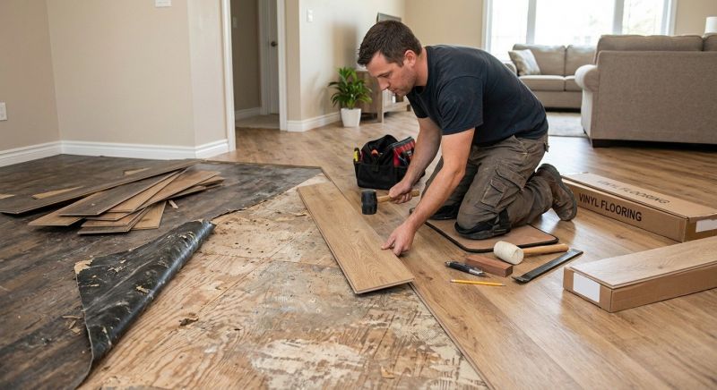 Vinyl Flooring Service in Weatherford, TX