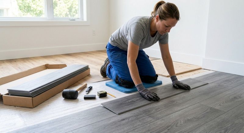 Vinyl Tile Installation in Weatherford, TX