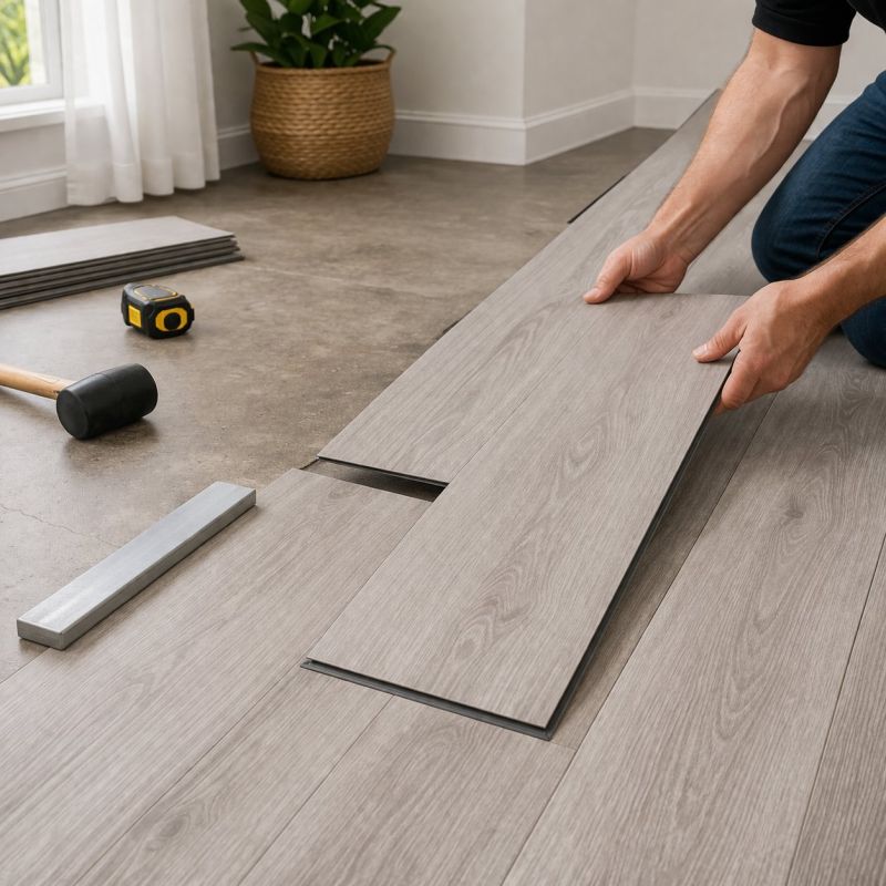 Vinyl Tile Installation in Weatherford, TX