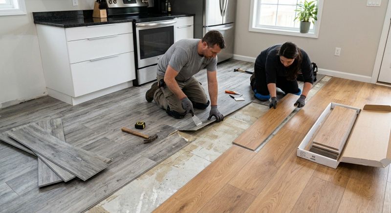 Vinyl Tile Replacement in Weatherford, TX